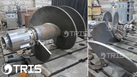 ROSCAS DE BARRENAR REFORZADOS. HELICES rock auger hard russia bauer casagrande mait liebherr augers kelly box  cfa auger drilling tools